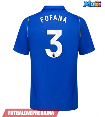 Lacne Muži Futbalové dres Chelsea Wesley Fofana #3 2026-27 Krátky Rukáv - Domáci